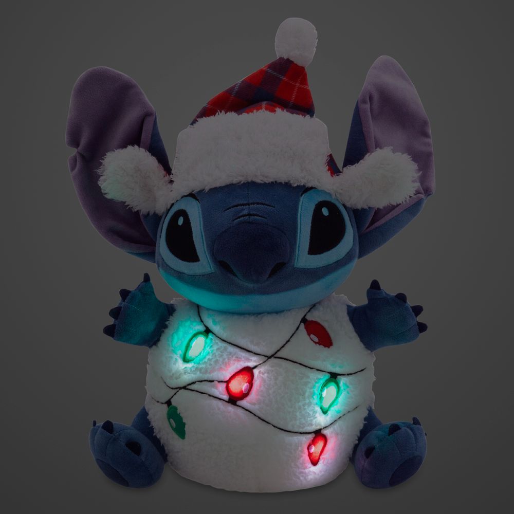 Stitch Light-Up Holiday Plush – 12''