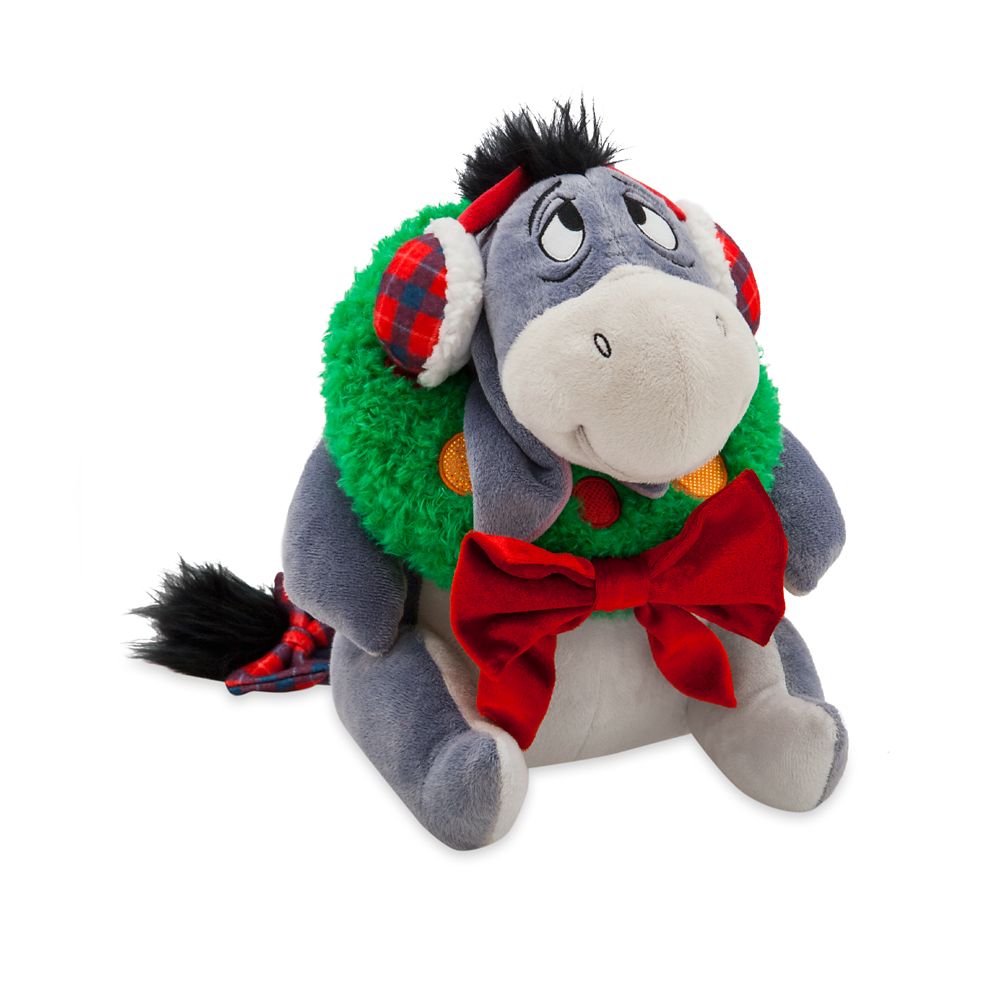 Eeyore Holiday Plush – Winnie the Pooh – Medium 11'' H