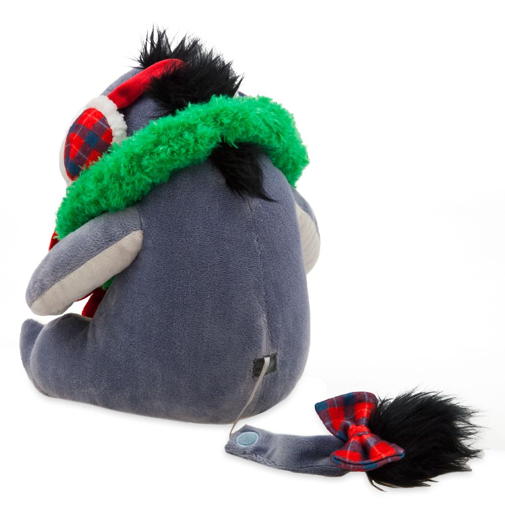 Eeyore Holiday Plush – Winnie the Pooh – Medium 11'' H