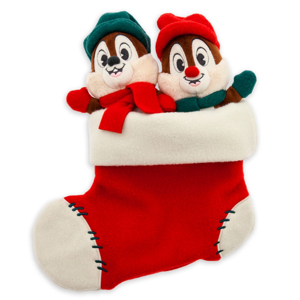 Chip ‘n Dale Plush in Holiday Stocking – Buy Now