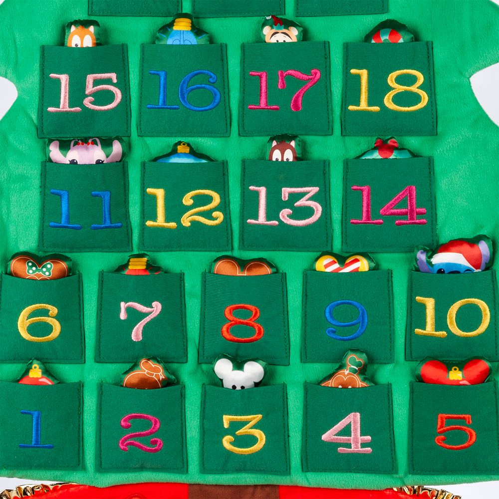 Mickey Mouse and Friends Plush Advent Calendar Wall Hanging