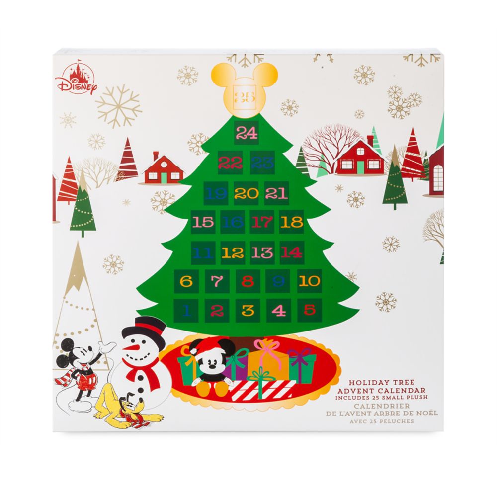 Mickey Mouse and Friends Plush Advent Calendar Wall Hanging is