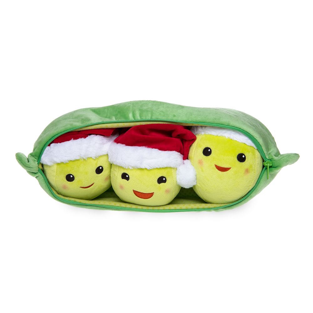 plush peas in a pod