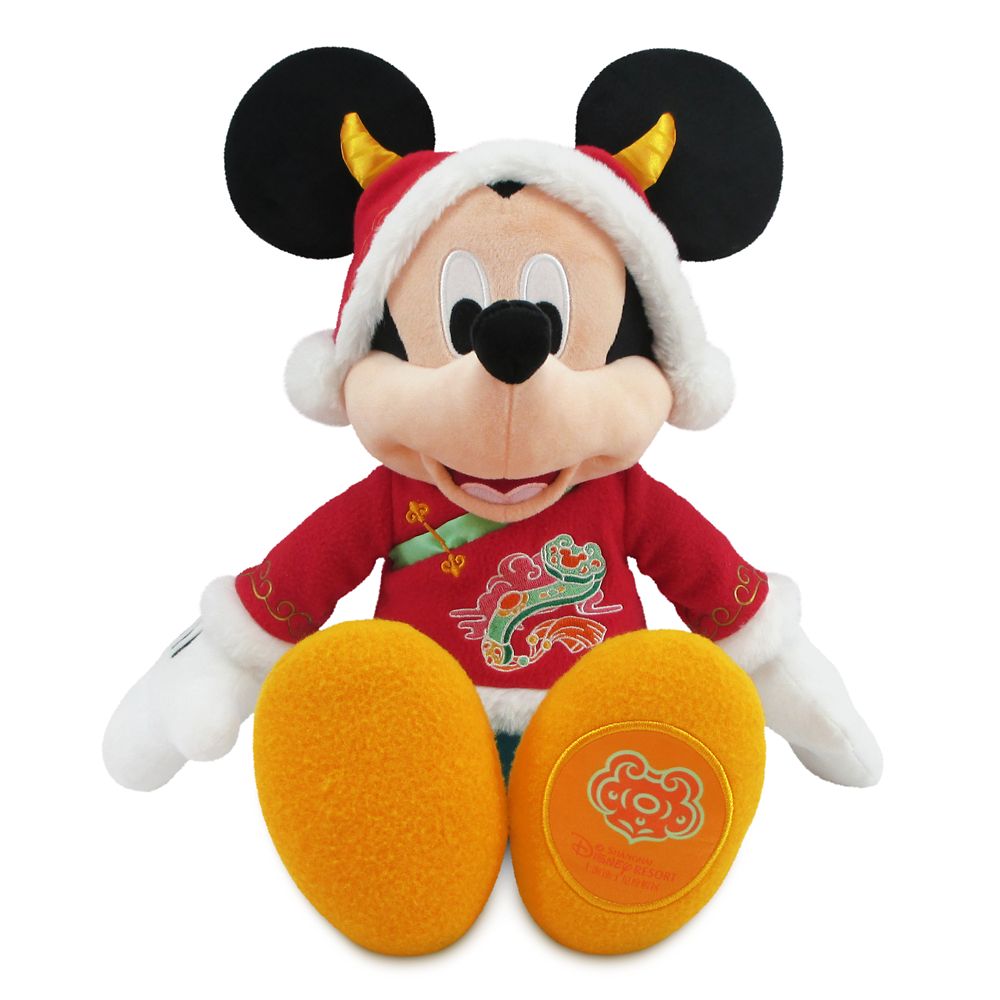 christmas mickey mouse plush 2021