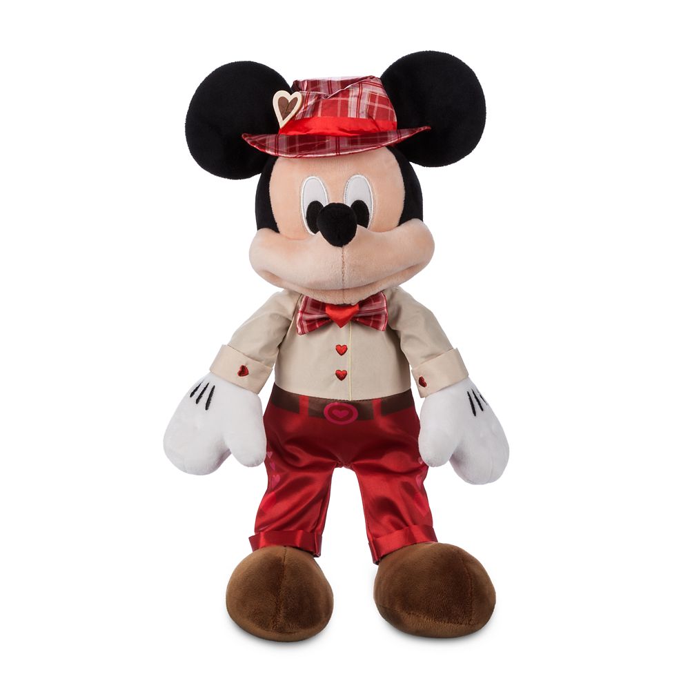 Mickey Mouse Plush – Valentine’s Day – Small 16” now out