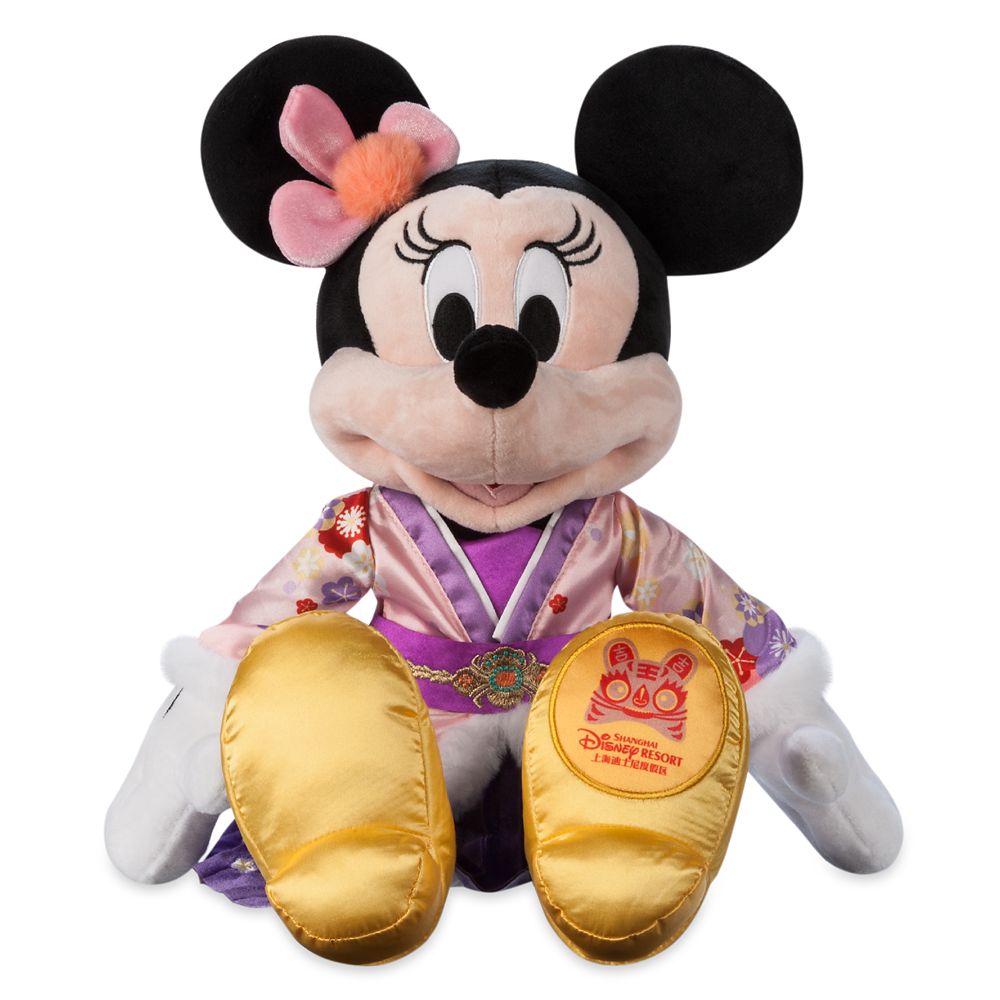 Minnie Mouse Lunar New Year 2022 Plush Medium 17 12 Available Online For Purchase Dis 