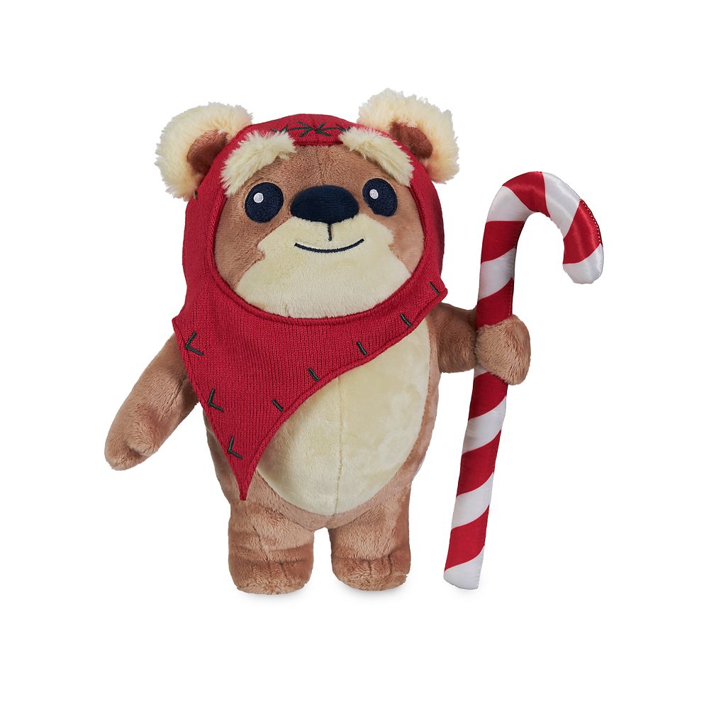 Wicket Ewok Holiday Plush – Star Wars: Return of the Jedi –  Medium 11 3/4” is now out