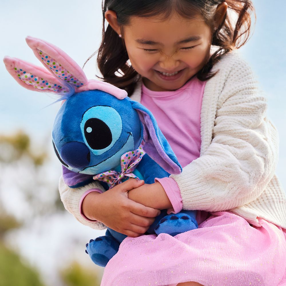 Stitch Plush Easter Bunny – Small 9 1/2''