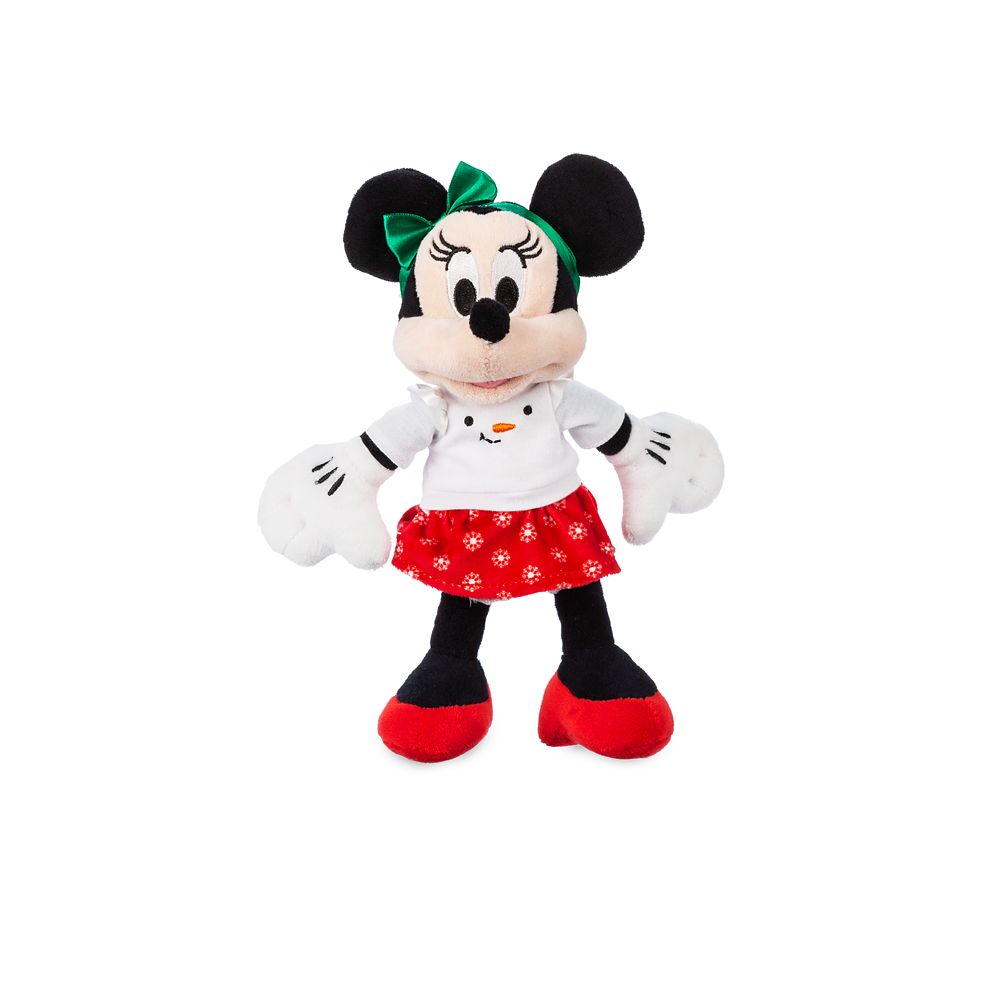 minnie mouse holiday plush