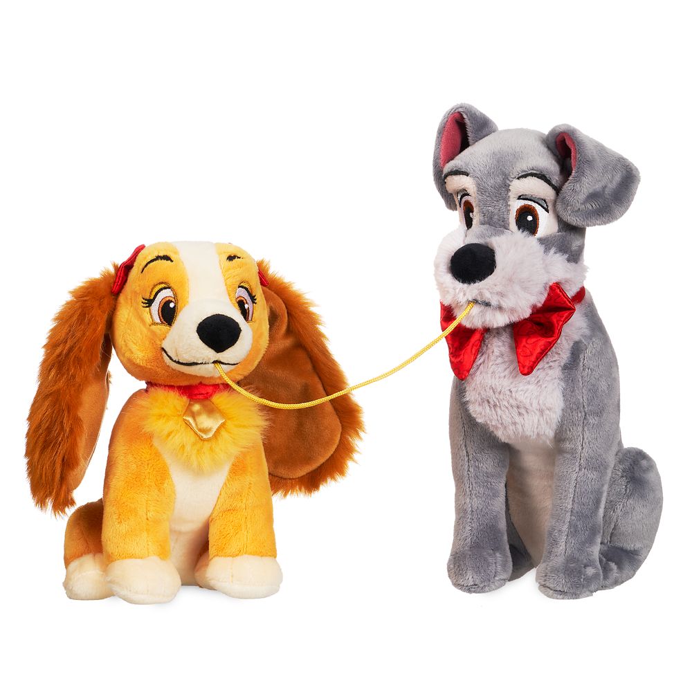 Lady and the Tramp Plush Set - Valentine's Day - Small