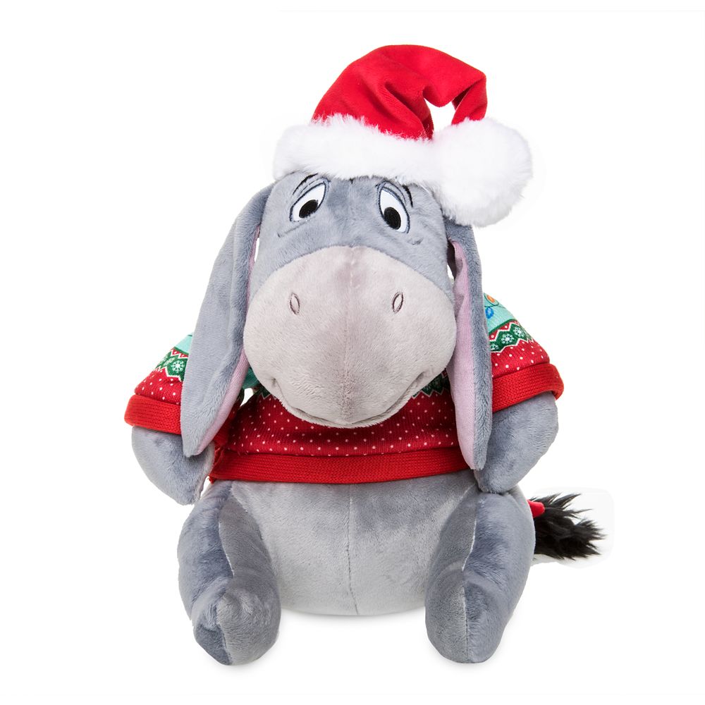 Eeyore Holiday Plush – Medium – 12''