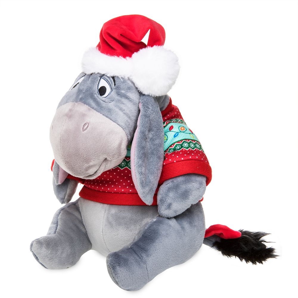 Eeyore Holiday Plush – Medium – 12''