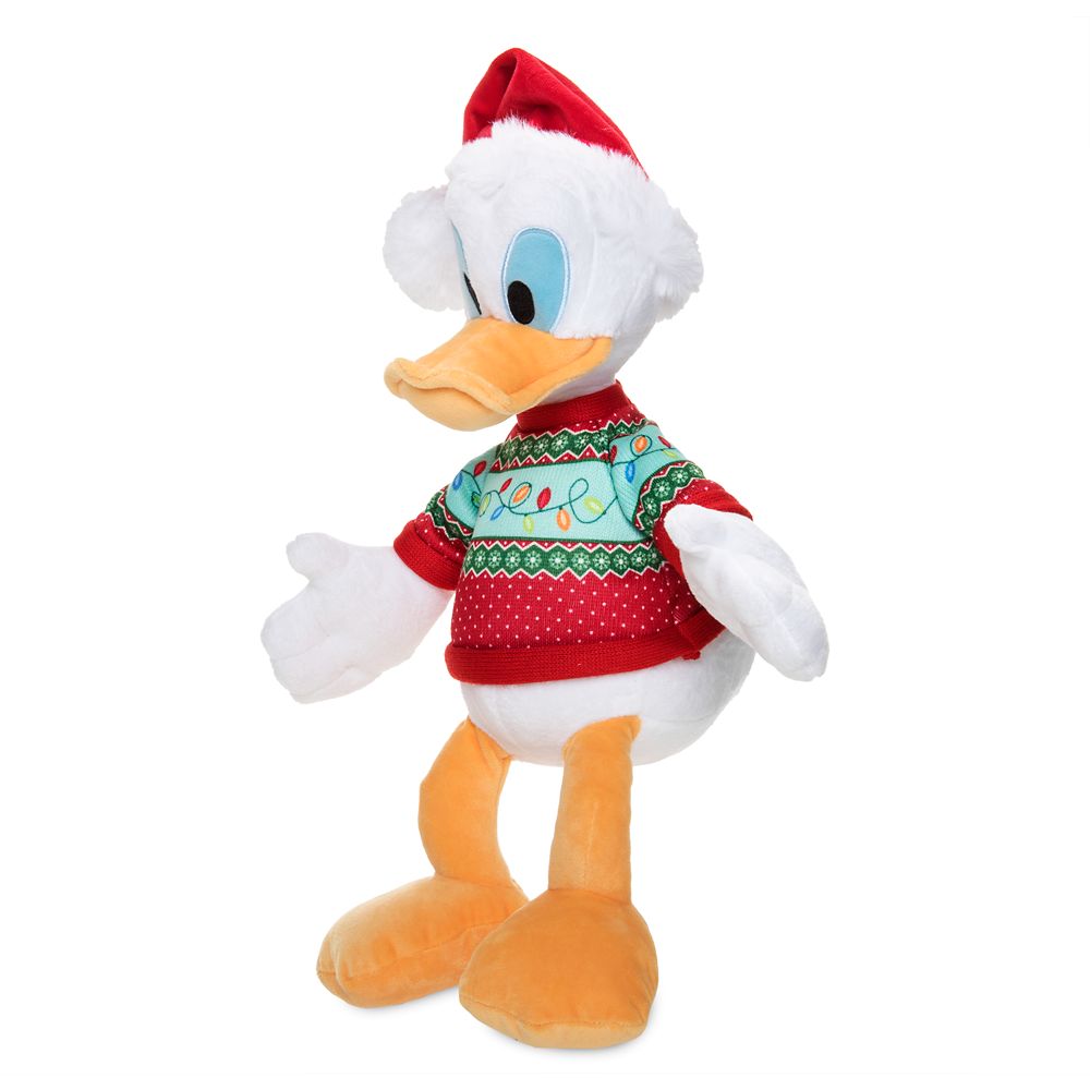 donald duck christmas plush