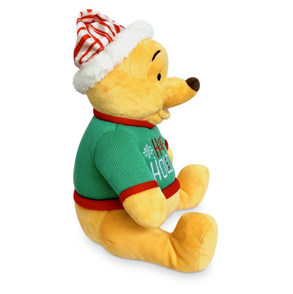 Winnie the Pooh Holiday Plush – Medium 14 1/2''