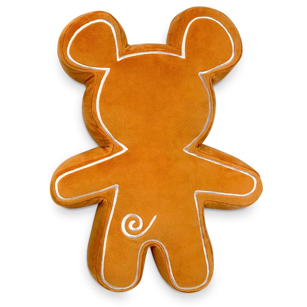 gingerbread mickey pillow