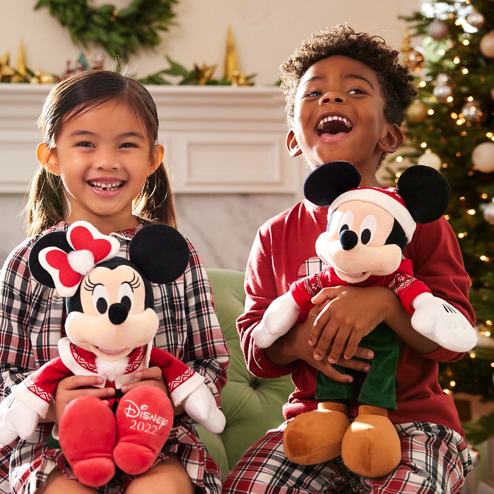 Mickey Mouse Holiday Plush – Medium 16 1/4''