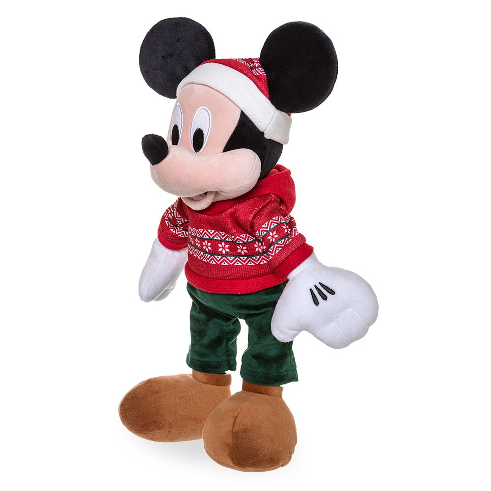 Mickey Mouse Holiday Plush – Medium 16 1/4''