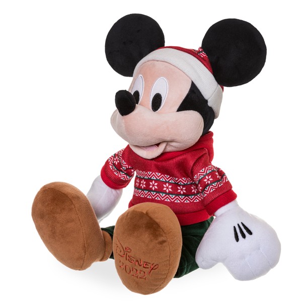 Mickey Mouse Holiday Plush – Medium 16 1/4''