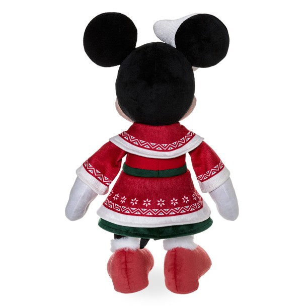 Minnie Mouse Holiday Plush – Medium 16 1/2''