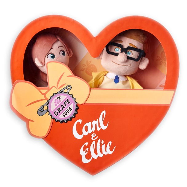 Carl & Ellie Valentine's Day Plush Set – Up