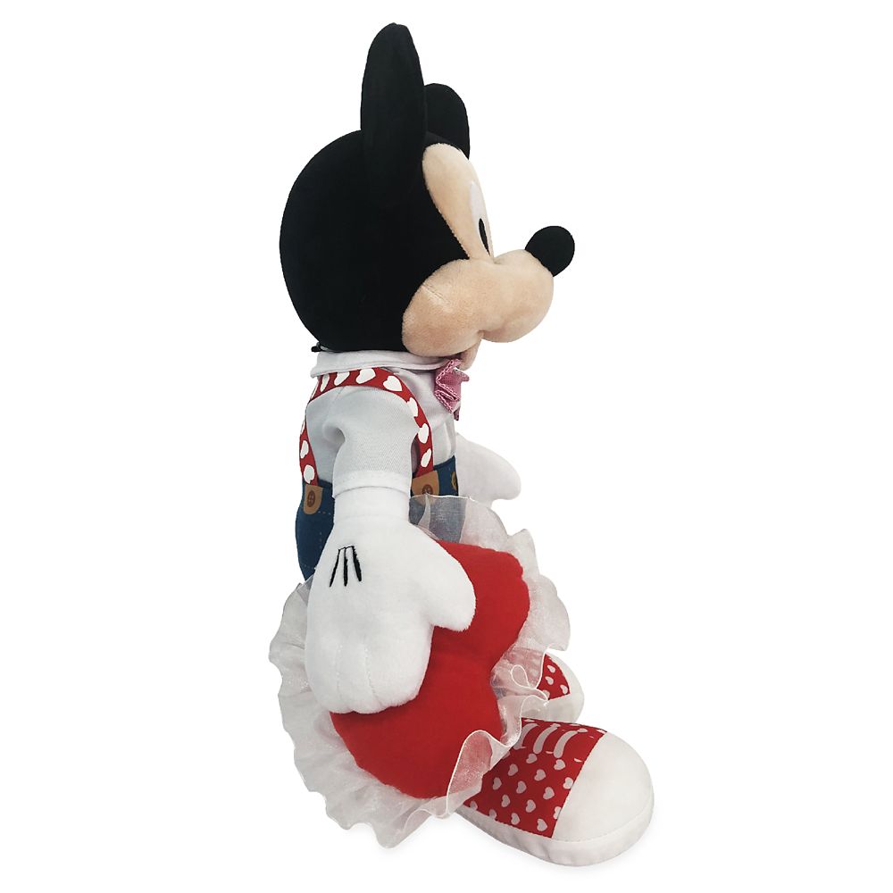Mickey Mouse Plush – Valentine's Day – Medium 16''