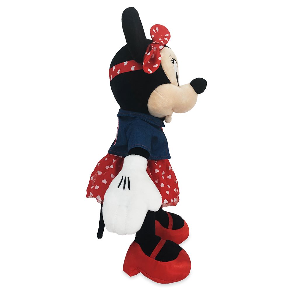 Minnie Mouse Plush – Valentine's Day – Medium 16''