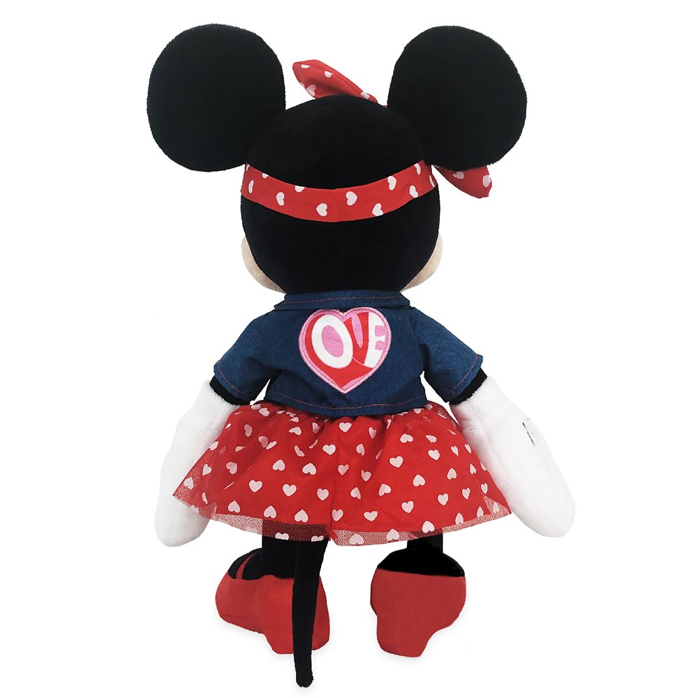 red minnie mouse plush