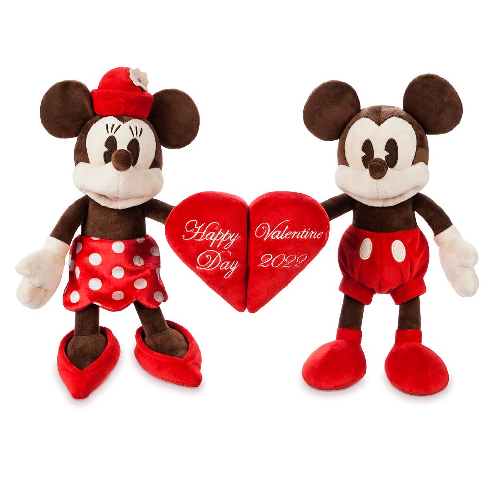 Mickey and Minnie Mouse Plush – Valentine’s Day 2022 – Small 8” is here now