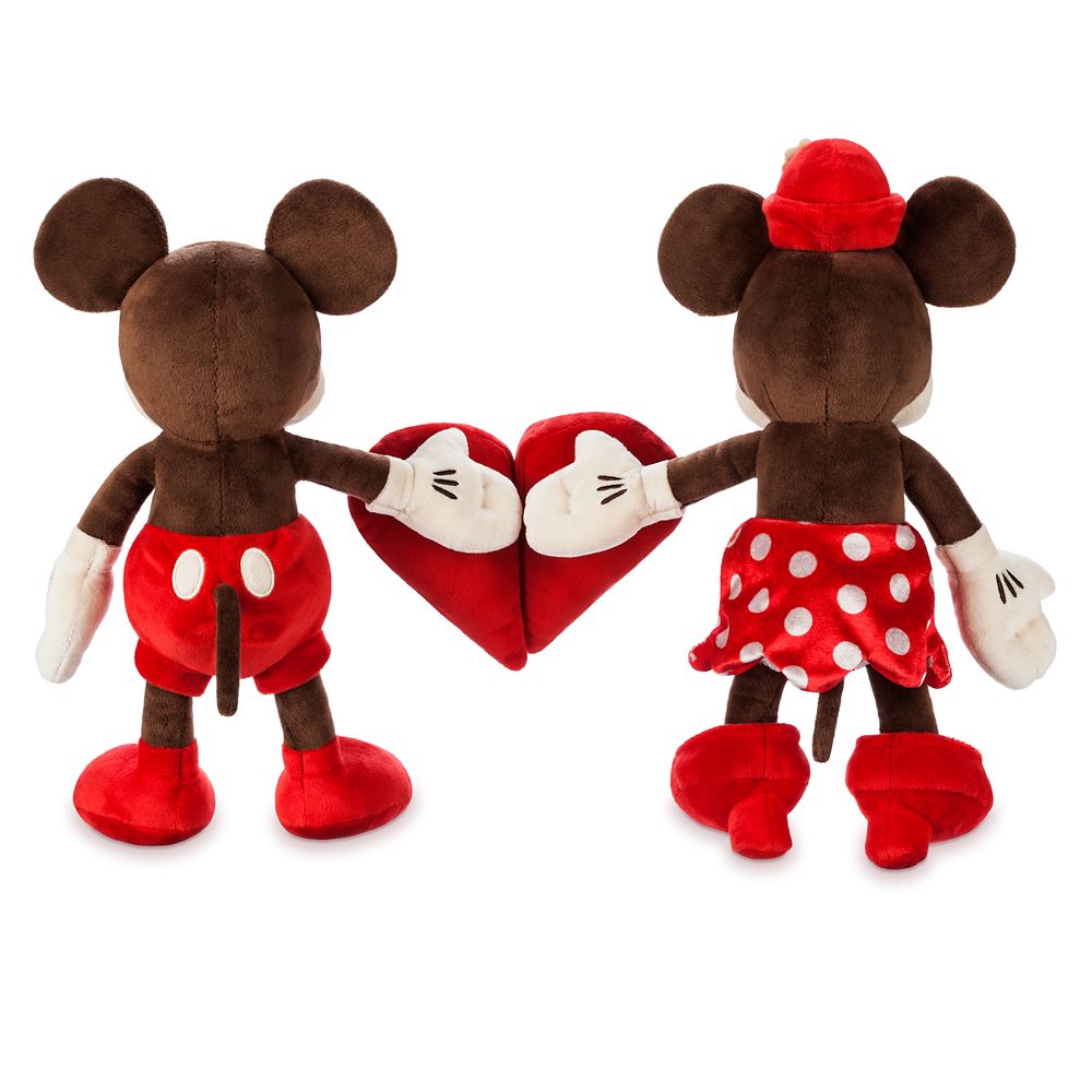 Mickey and Minnie Mouse Plush – Valentine's Day 2022 – Small 8''