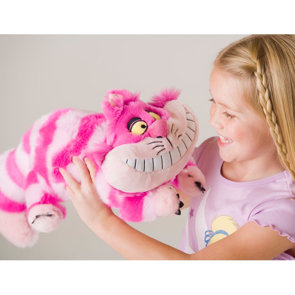 blue cheshire cat stuffed animal