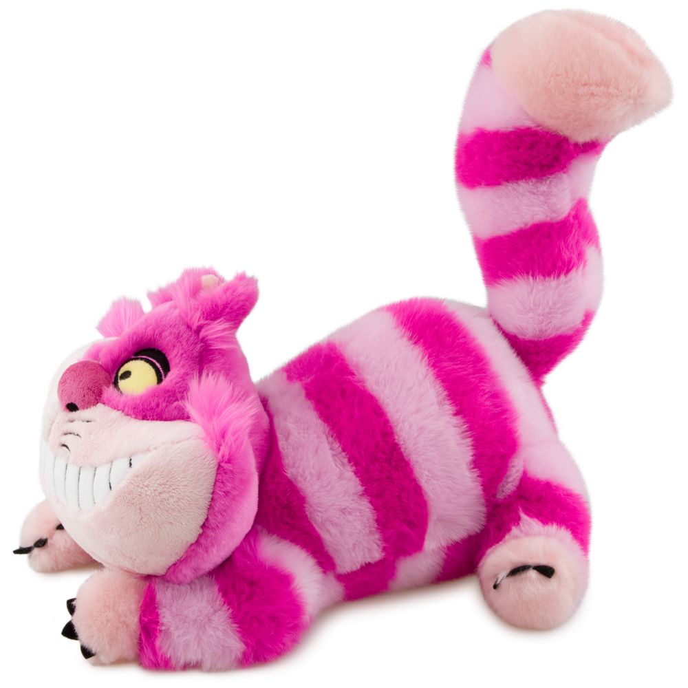 pink plush cat