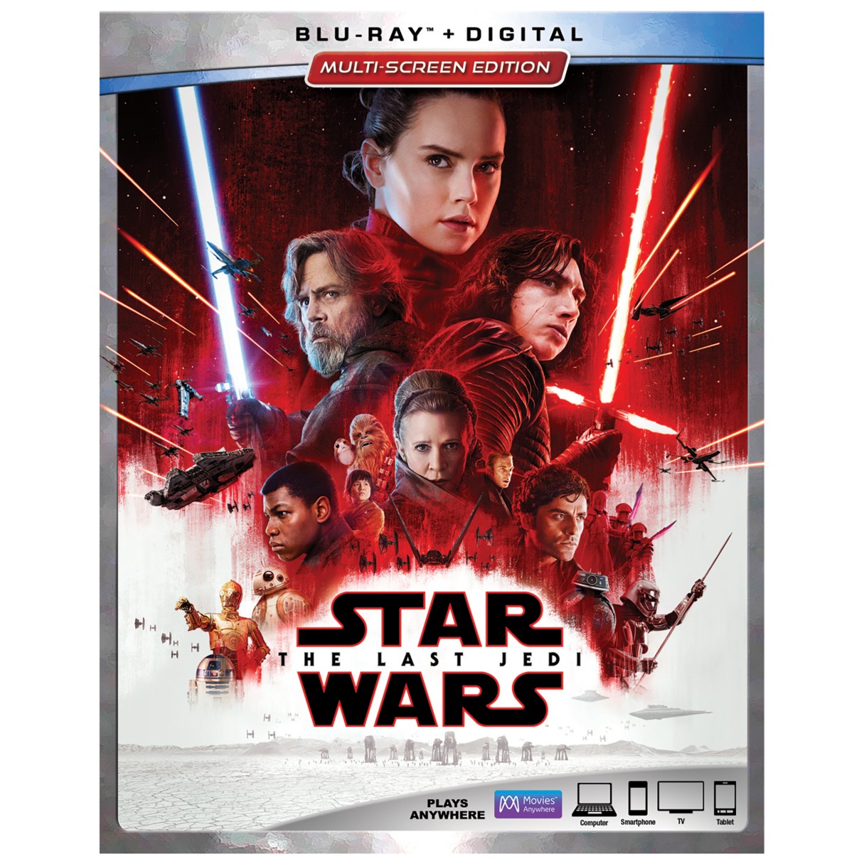 Star Wars: The Last Jedi Blu-ray Multi-Screen Edition
