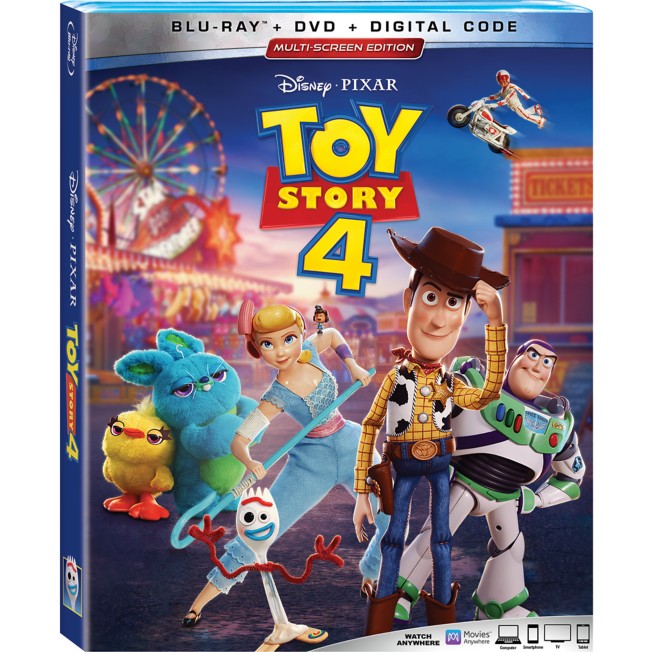 Toy Story 4 Blu-ray Combo Pack Multi-Screen Edition