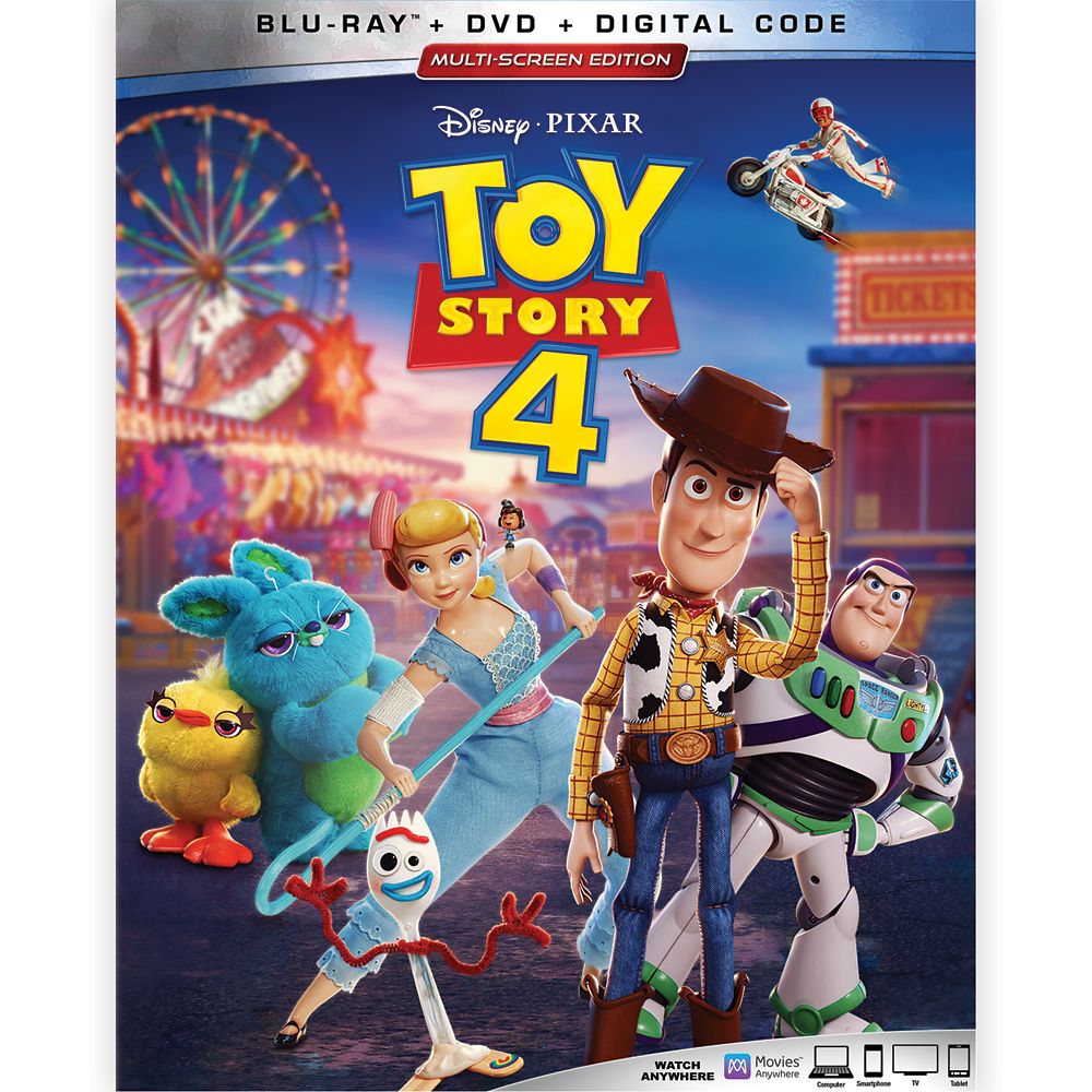 Toy Story 4 Blu-ray Combo Pack Multi-Screen Edition with FREE Lithograph Set Offer – Pre-Order