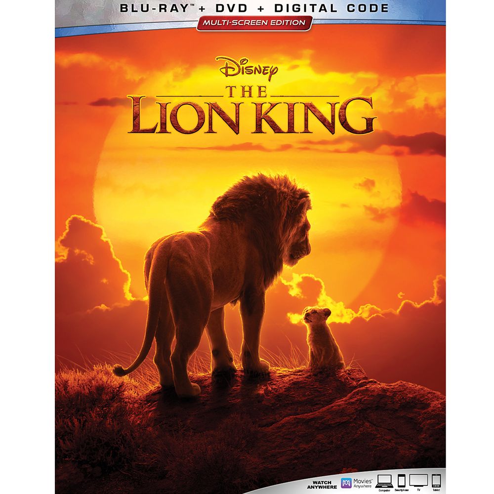 The Lion King Blu-ray Combo Pack – 2019 Film