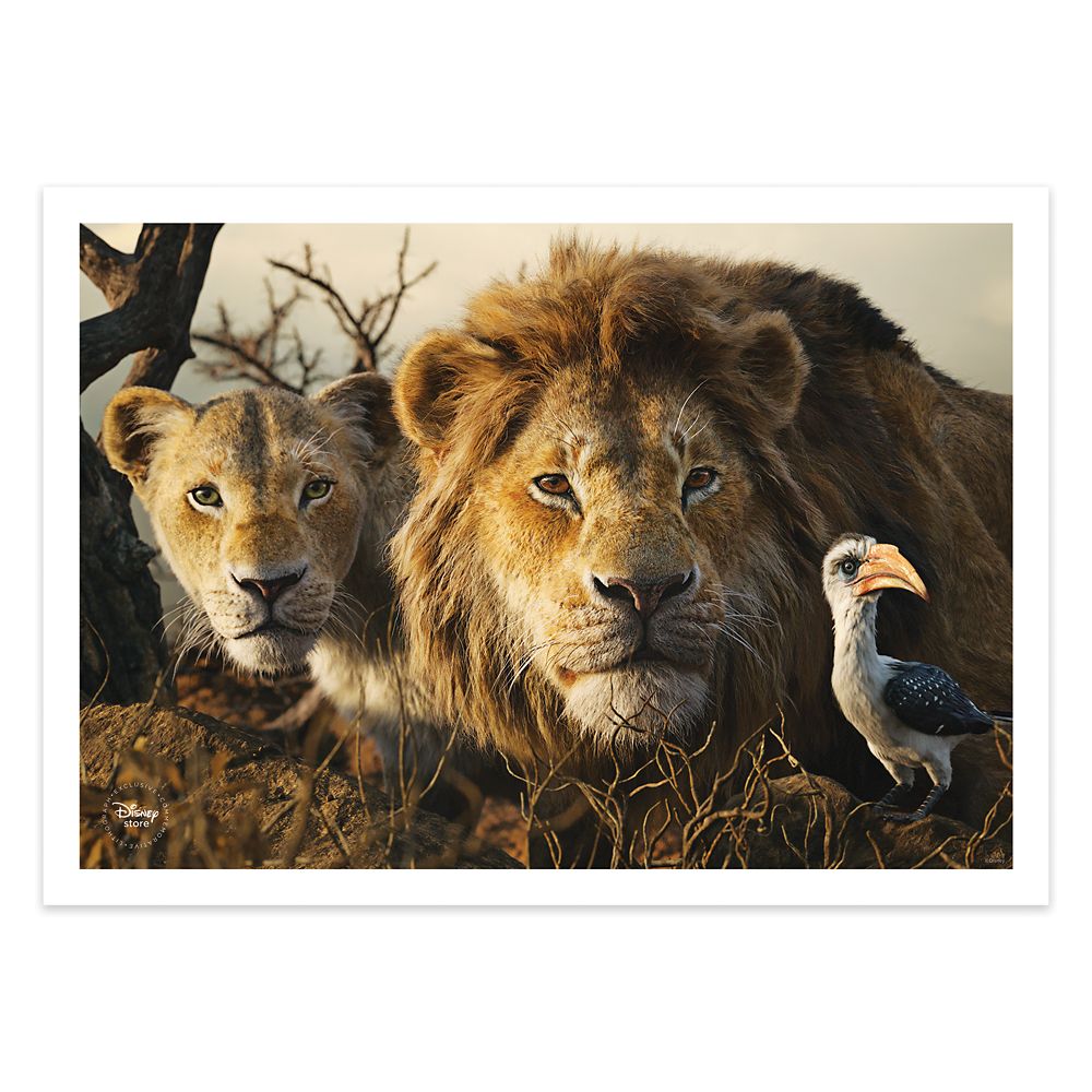 The Lion King Blu-ray Combo Pack – 2019 Film – with FREE Lithograph Set Offer – Pre-Order