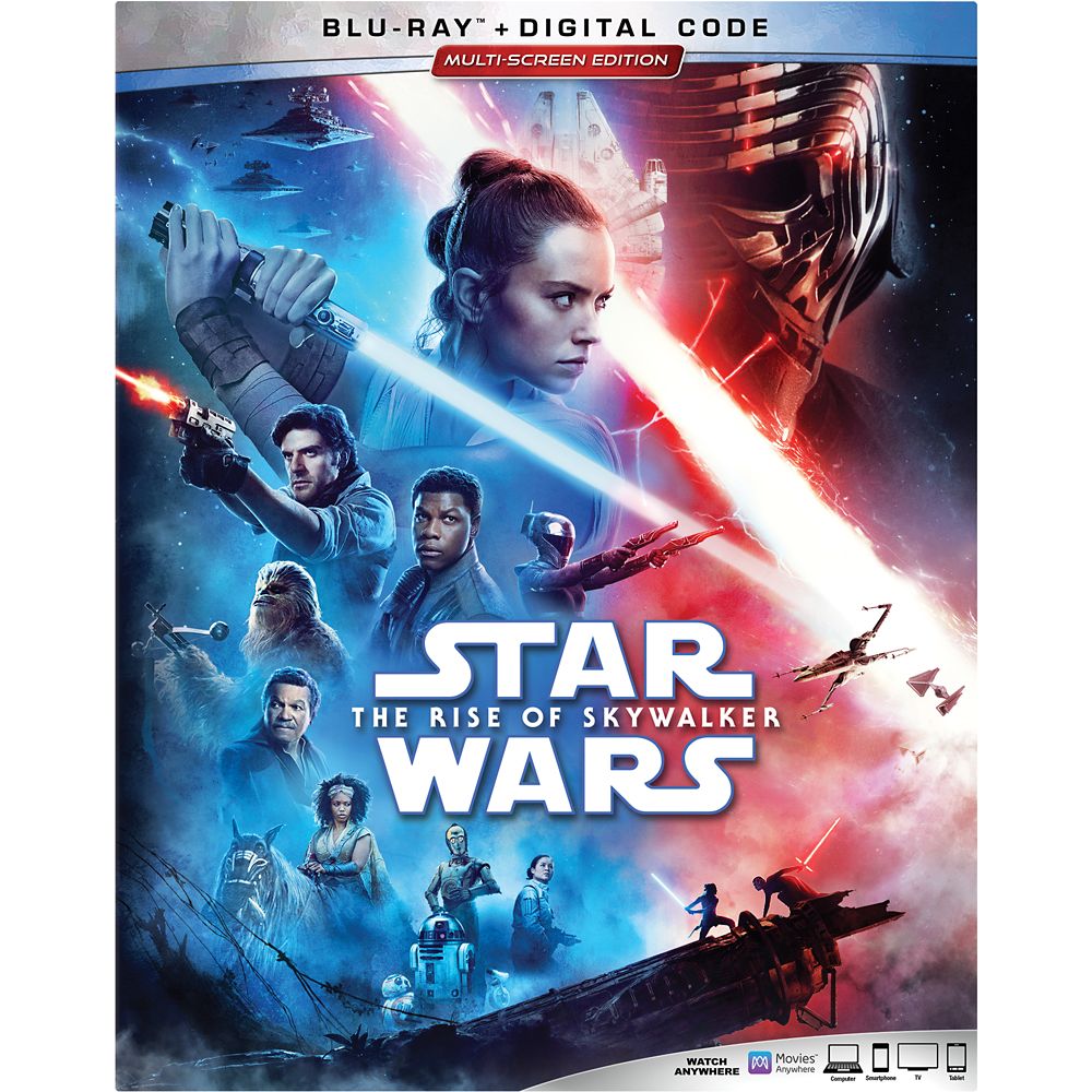 Star Wars The Rise Of Skywalker Blu Ray Combo Pack Multi Screen