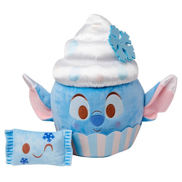 Stitch Snowflake Cupcake Disney Munchlings Plush – Season's Sweetings – Medium 15 3/4''