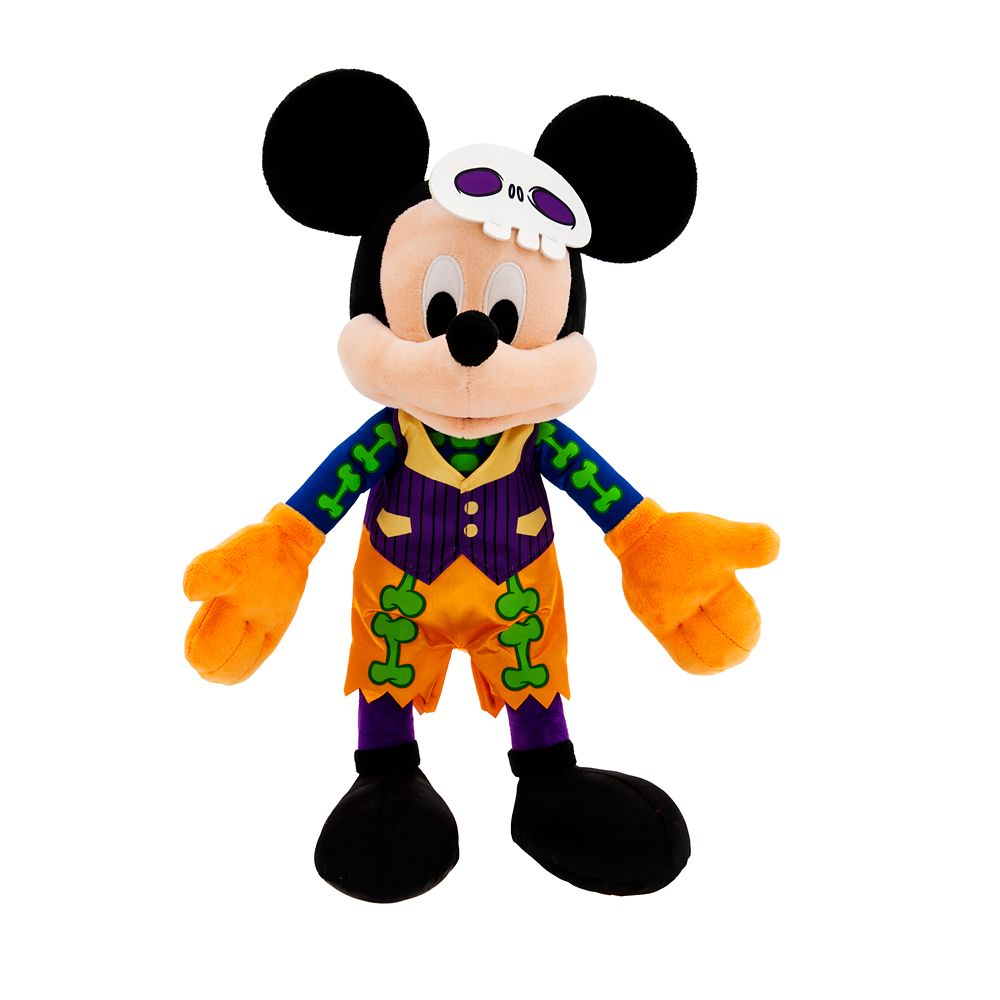 Mickey Mouse Glow-in-the-Dark Halloween 2023 Plush – Medium 15” now available for purchase