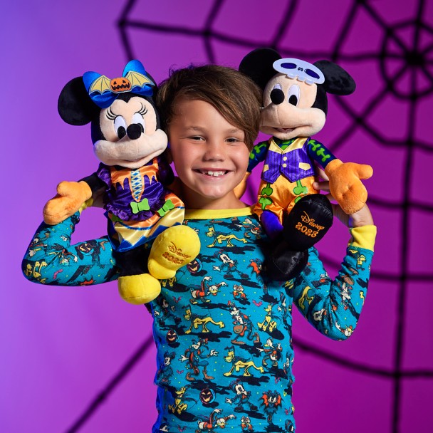 Mickey Mouse Glow-in-the-Dark Halloween 2023 Plush – Medium 15''