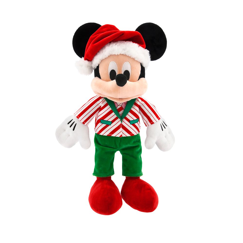 Mickey Mouse Holiday Plush 2023  Medium 15 Official shopDisney