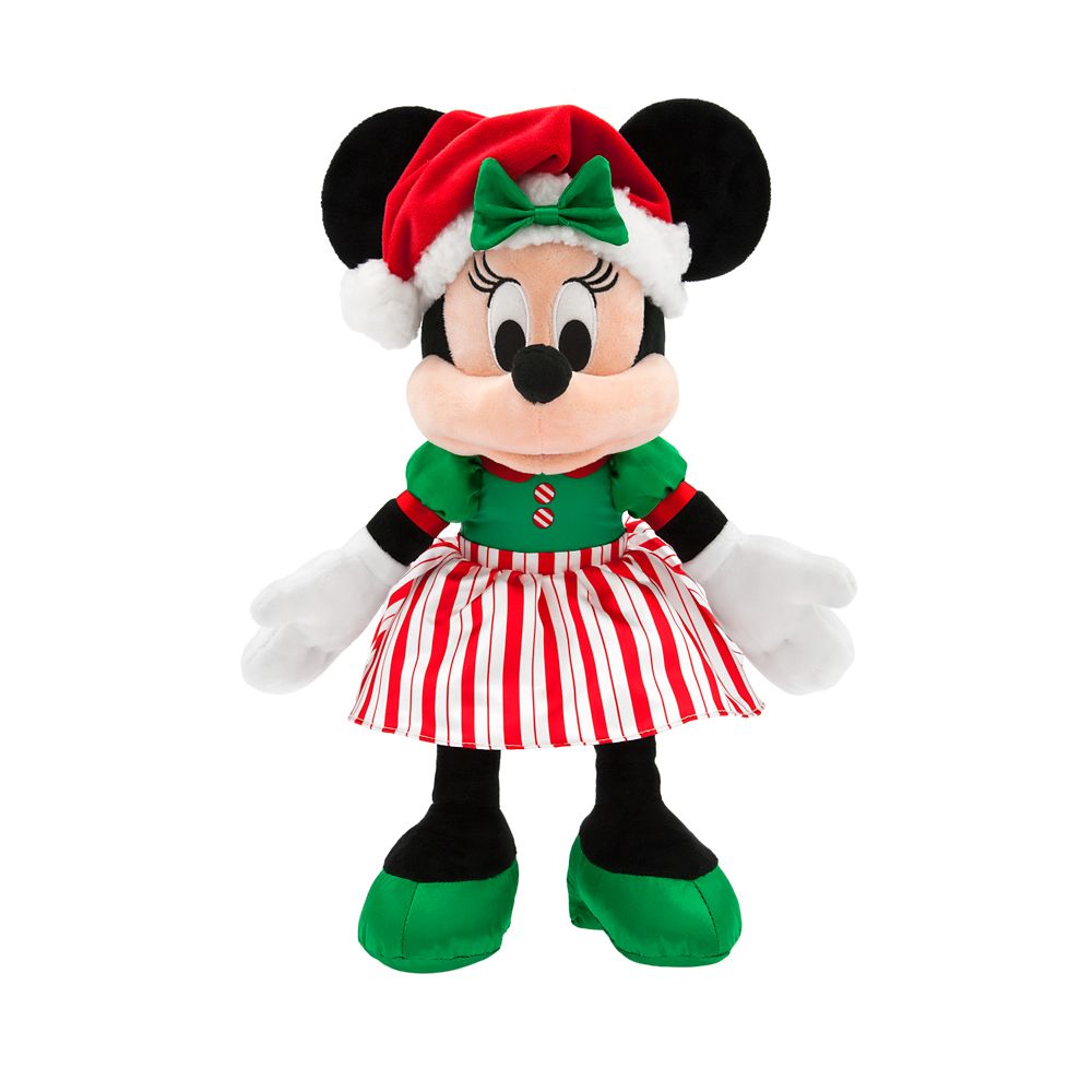 Minnie Mouse Holiday Plush 2023  Medium 15 Official shopDisney