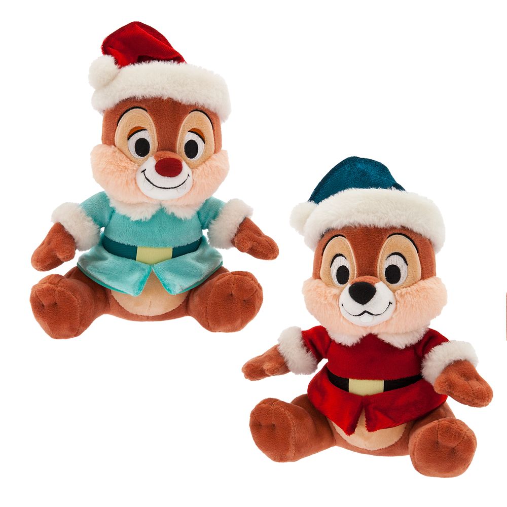 Chip 'n Dale Holiday Plush Set – Medium 9