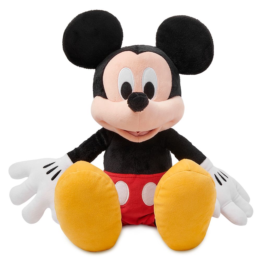 Mickey Mouse Plush – Medium 17 3/4'' – Toys for Tots Donation Item