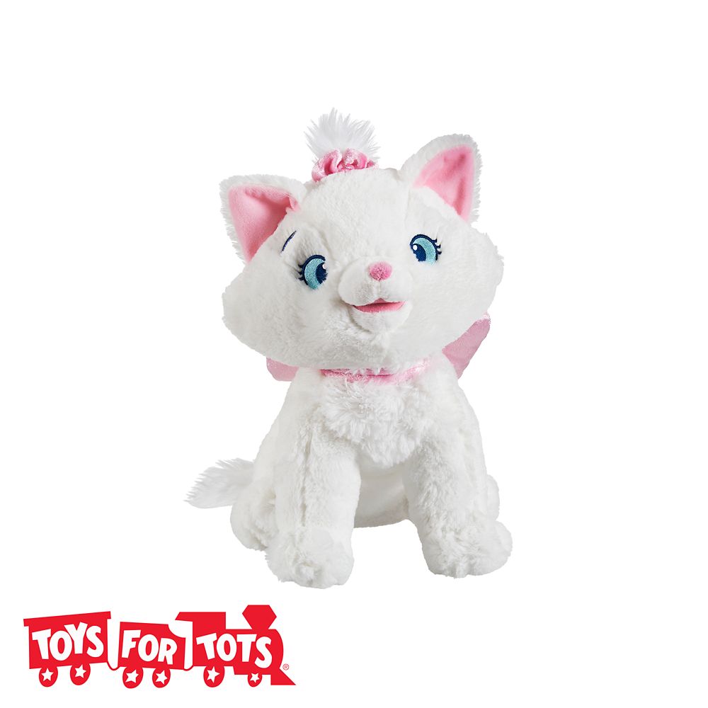 Marie Plush – Medium 14 1/2” – The Aristocats – Toys for Tots Donation Item – Buy Online Now