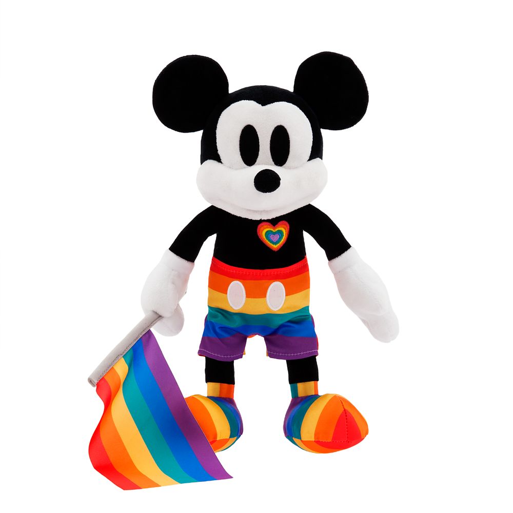 Mickey Mouse Plush – 14” – Disney Pride Collection released today