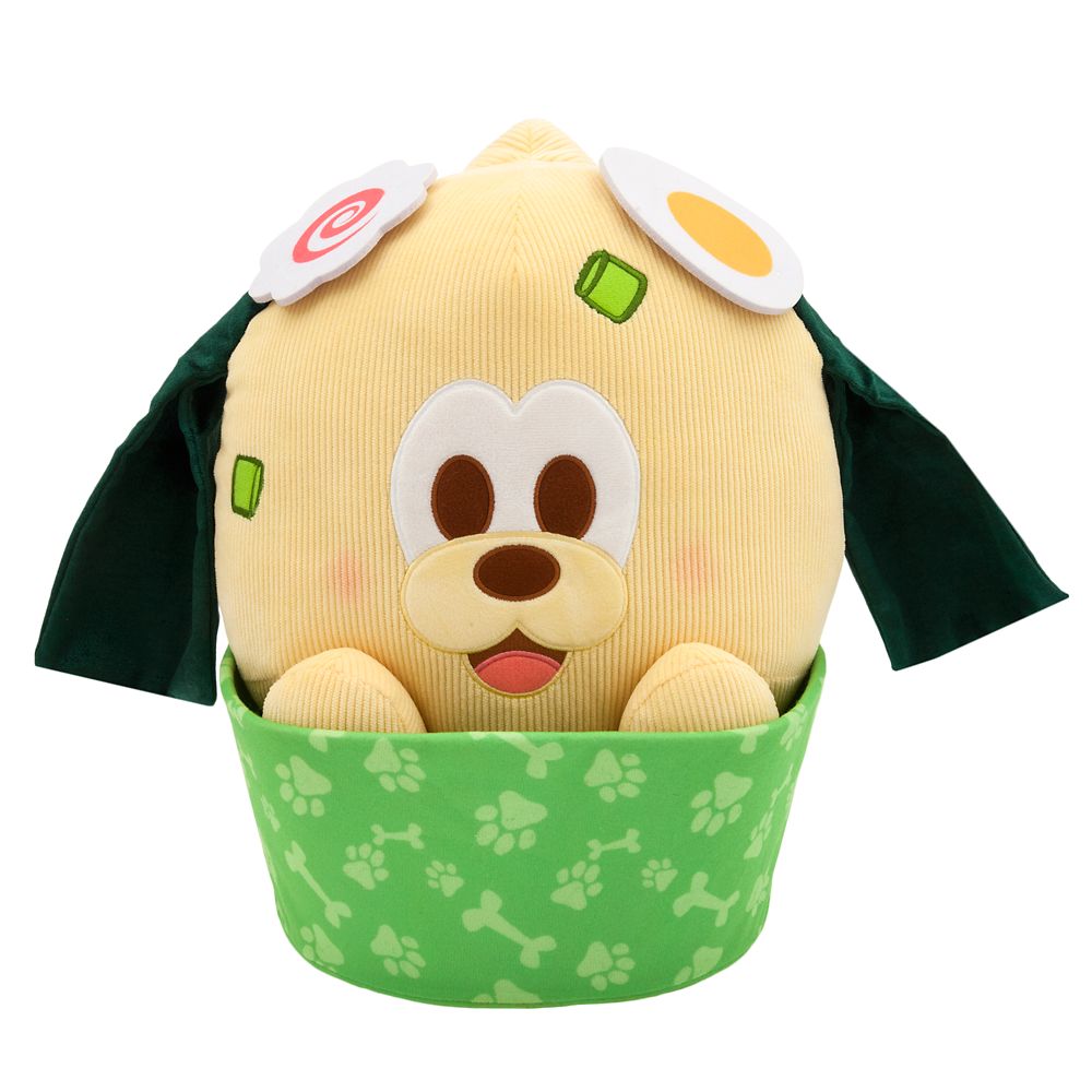 Pluto Ramen Disney Munchlings Plush – Sensational Snacks Collection – Medium 13 3/4''