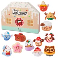 Disney Munchlings Plush – Season's Sweetings 12-Day Advent Calendar – Micro 4 1/3''