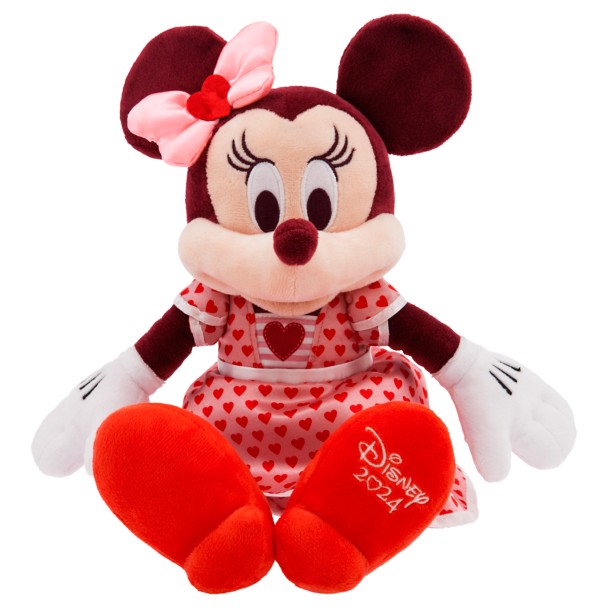  Disney Store Official Minnie Mouse Plush (Red), Mickey