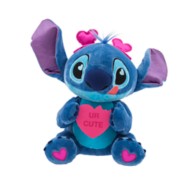 Stitch Water Bottle with Plush Carrier